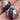 2 Vintage Blue Tibetan Beads