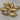 8 Vintage Antiqued Gold Acrylic Rhombus Diamond Beads 20mm