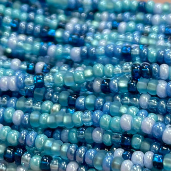 1 Hank Pacific Melodies Czech Glass Seed Beads