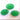 6 Vintage Japan Jadeite Green Oval Floral Glass Cabochons #9180