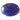 1 Vintage Large Oval Lapis Glass Cabochon