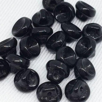 Black Glass Charms