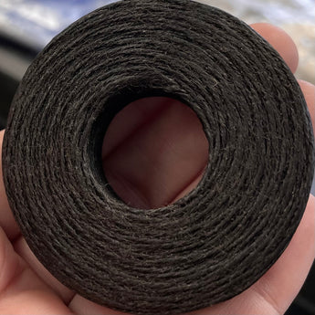 1 Spool Black Waxed Linen #3720