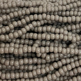 Grey Czech Glass Seed Beads