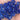 25 Vintage German Sapphire Blue Glass Beads #9115