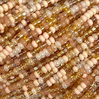 1 Hank Mixed Saharan Sands Czech Glass Seed Beads