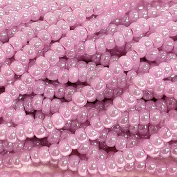 1 Hank Pearl Lavender Czech Glass Seed Beads