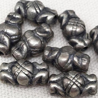 Light Weight Silver Metal Beads