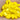 Yellow Pip Czech Petal Glass Beads