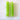 2 Vintage Austrian Long Lime Green Glass Tube Beads #9309