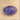 1 Vintage Japan Lapis Scarab Oval Glass Cabochon #8307