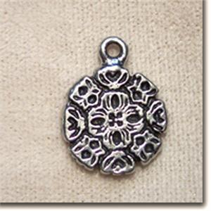 4 Vintage Silver Pewter Celtic Metal Pendants