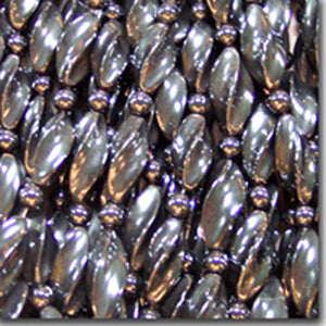 1 Strand Graduated Hematite Gemstone Beads