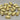 20 Vintage Coated Gold Metal Acrylic Beads