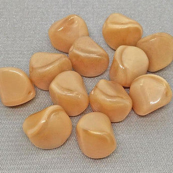 12 Vintage Beige Opalescent Czech Baroque Glass Beads